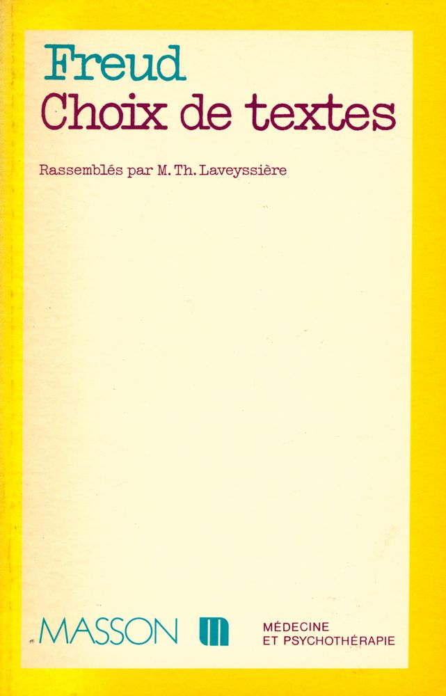 『Freud Choix de textes』 1