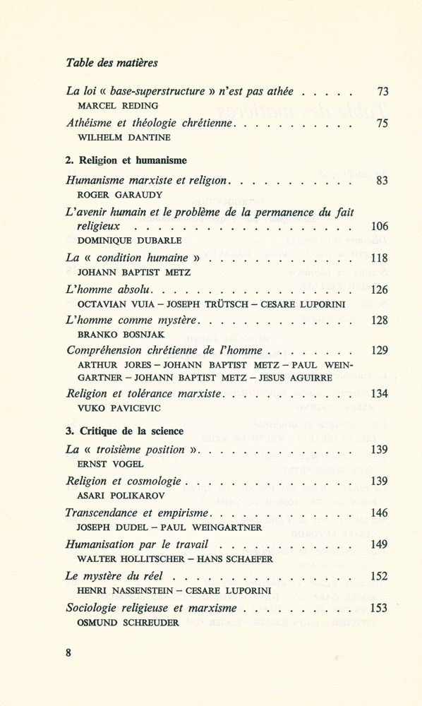 『MARXISTES ET CHRÉTIENS : entretiens de Salzbourg』 3