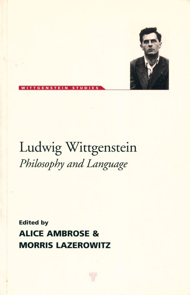 『Ludwigh Wittgenstein : Philosophy and Language』 1