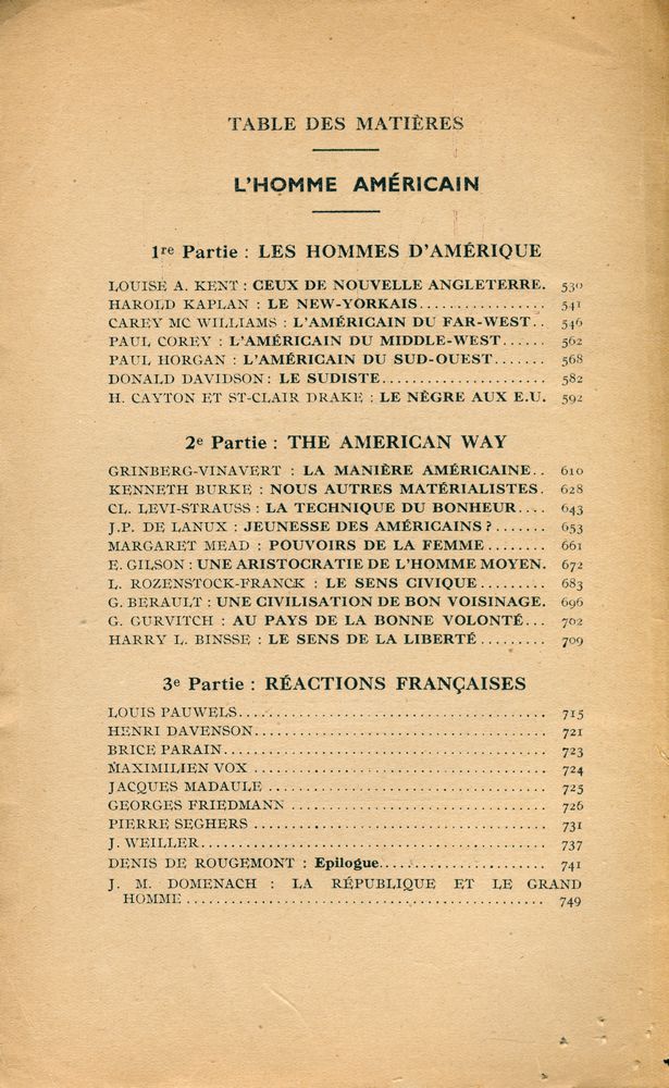 『ESPRIT』 NOVEMBRE 1946 2