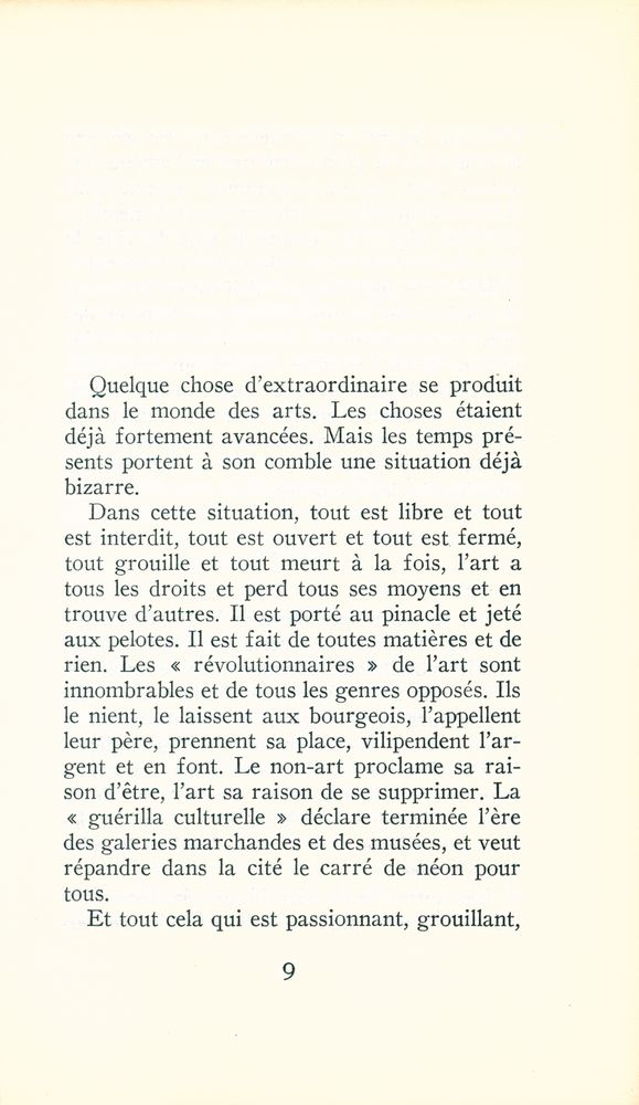 『L'ART ET LES ANARTISTES』 2