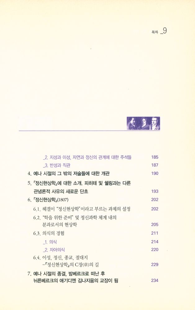 『피히테, 쉘링, 헤겔 : 독일 관념론의 수행적 사유방식들』 6
