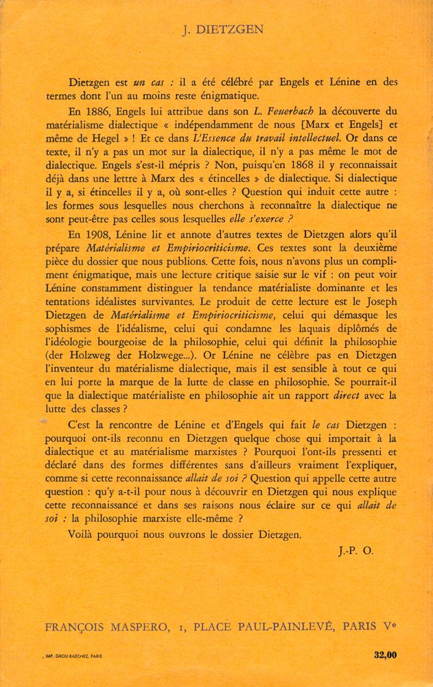 『Pièces pour un dossier : 《L'essence du travail intellectuel》 Écrits philosophique annotés par Lénine』 3