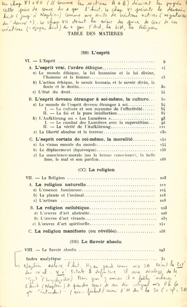 『LA PHÉNOMÉNOLOGIE DE L'ESPRIT :  TOME Ⅱ』 2