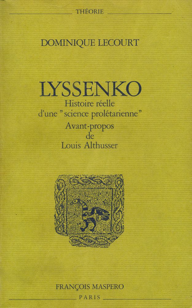 『LYSSENKO : Histoire réelle d'une 《science prolétarienne》』 1