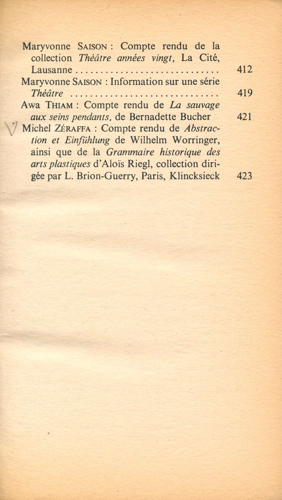 『Revue d'Esthétique』 n.3/4/1976 4