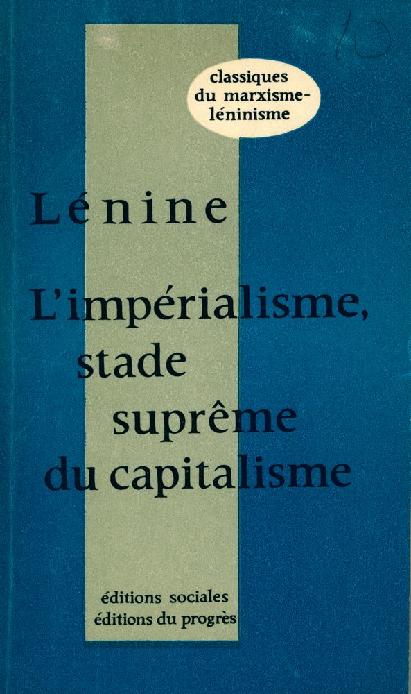『L'impérialisme, stade suprême du capitalisme』 1