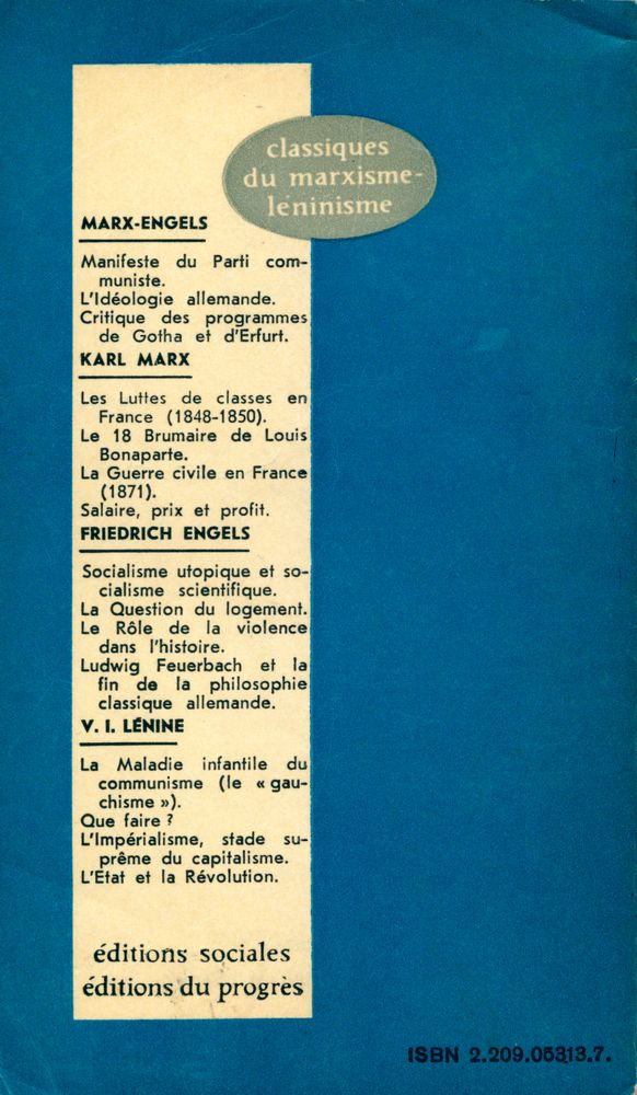 『La maladie infantile du communisme(le 