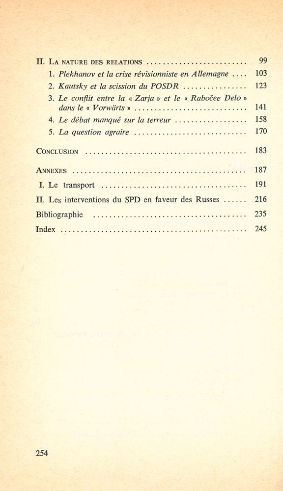 『marxistes russes et social - démocratie allemande 1898 - 1904』 3