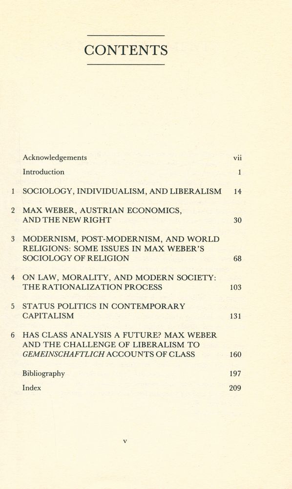 『Max Weber on economy and society』 2