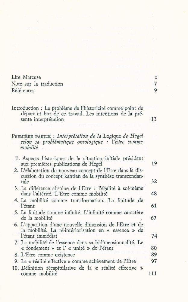 『l'ontologie de Hegel et la théorie de l'historicité』 2