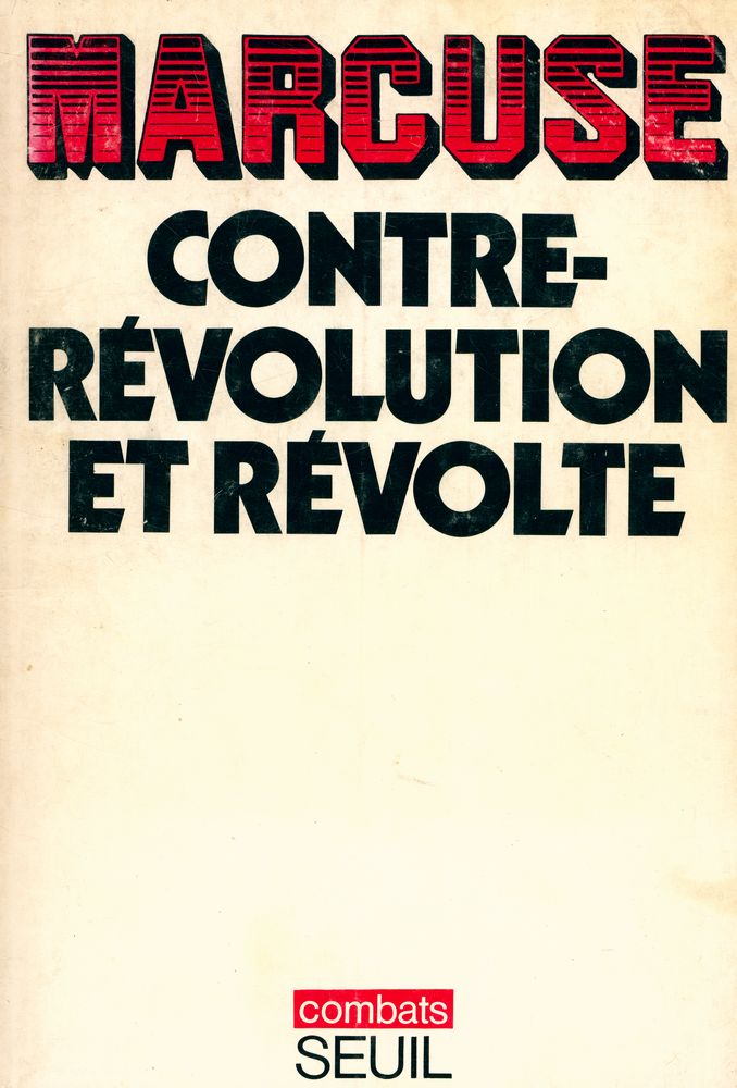 『CONTRE - RÉVOLUTION ET RÉVOLTE』 1