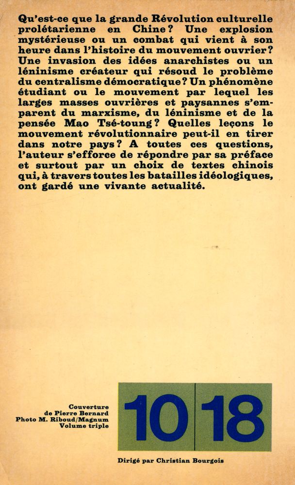 『De la révolution culturelle au DIXIÈME congrès du parti communiste chinois. 1』 3