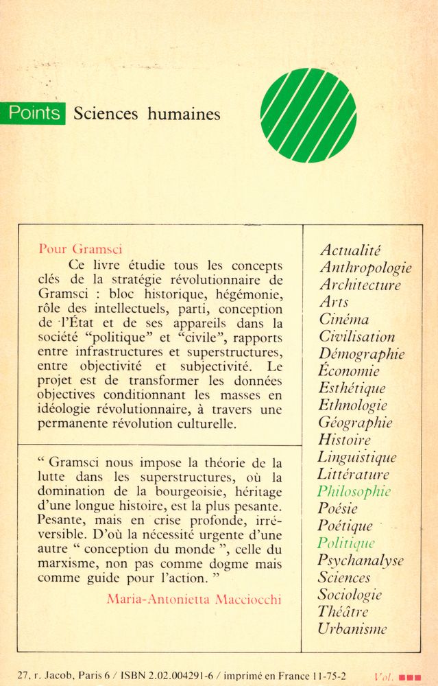 『Pour Gramsci』 4
