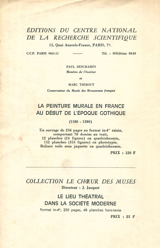『REVUE d'ESTHÉTIQUE』 TOME SEIZE - FASCICULE IV, OCTOBRE - DECEMBRE 1963 3