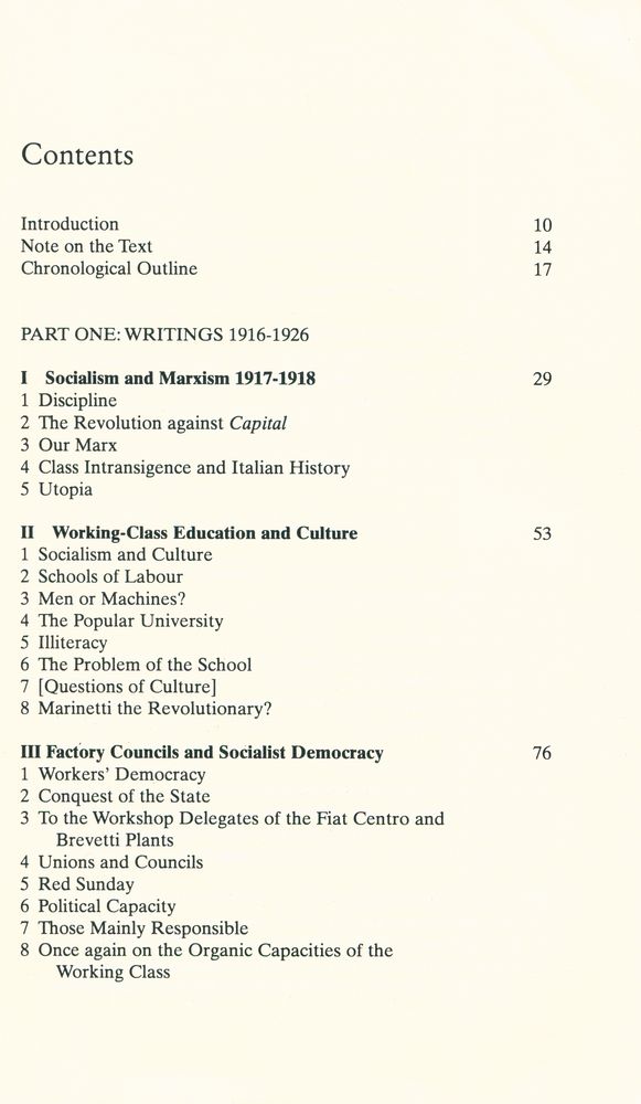 『The Antonio Gramsci reader : selected writings, 1916 - 1935』 2