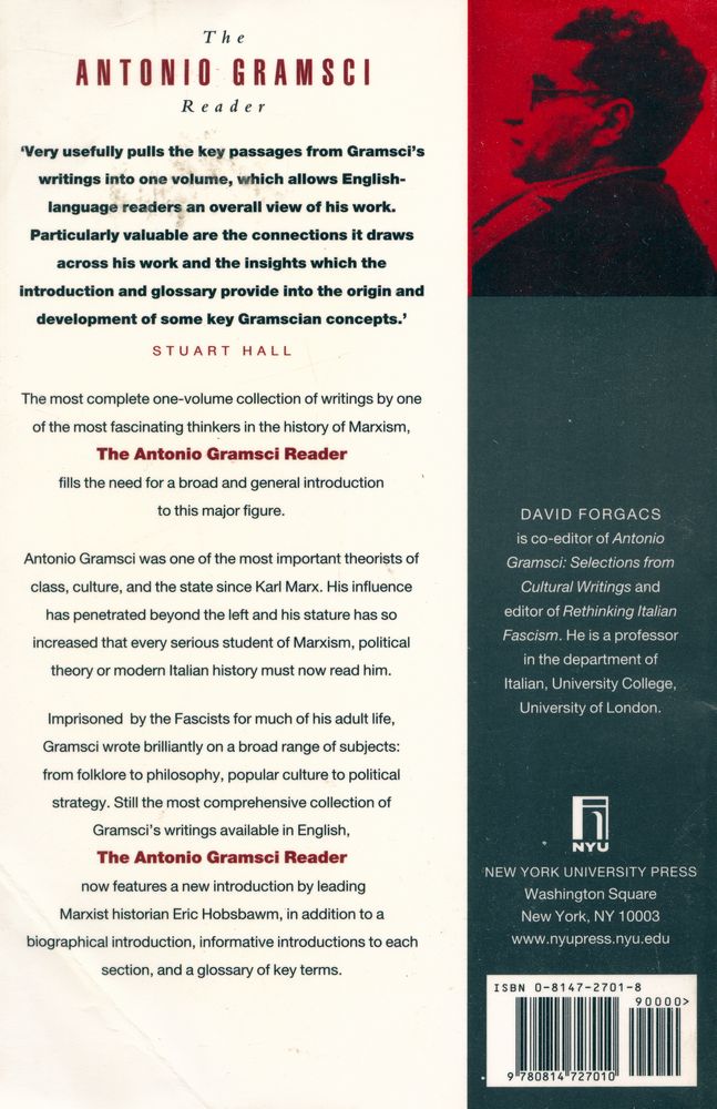 『The Antonio Gramsci reader : selected writings, 1916 - 1935』 7