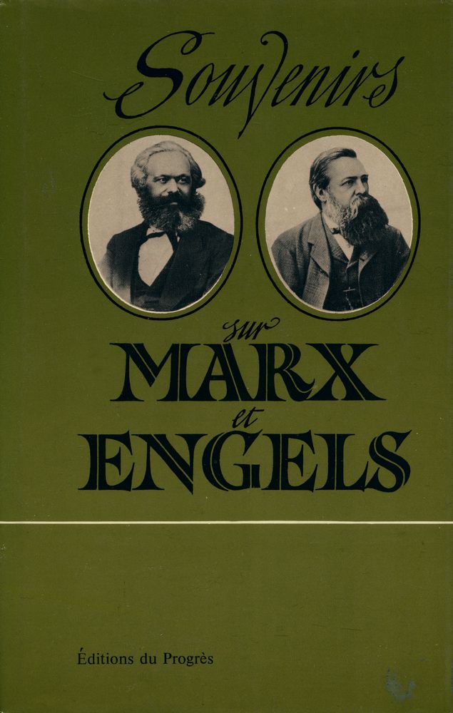『Souvenirs sur MARX et ENGELS』 1