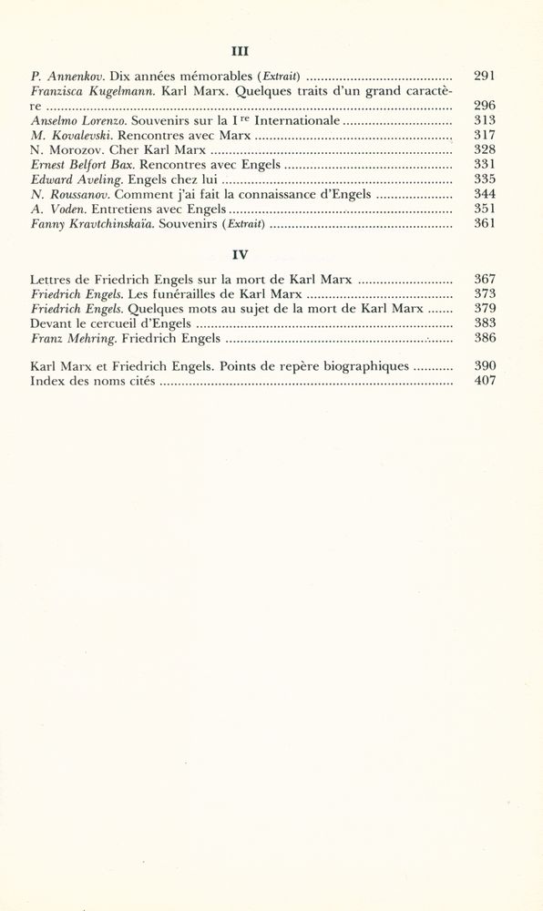 『Souvenirs sur MARX et ENGELS』 3