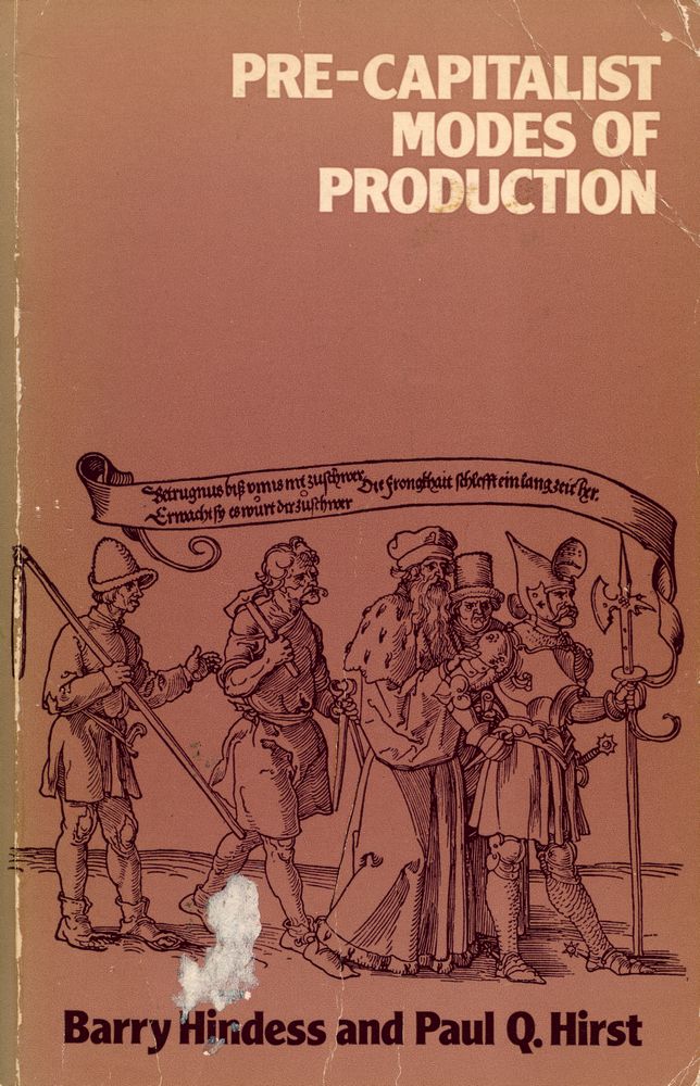 『PRE - CAPITALIST MODES OF PRODUCTION』 1