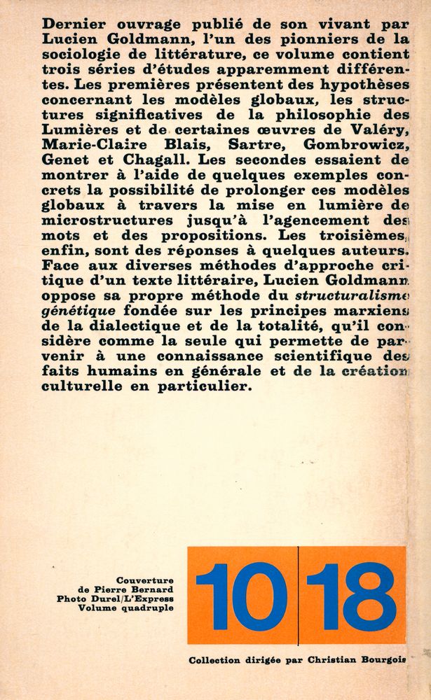 『Structures mentales et création culturelle』 4