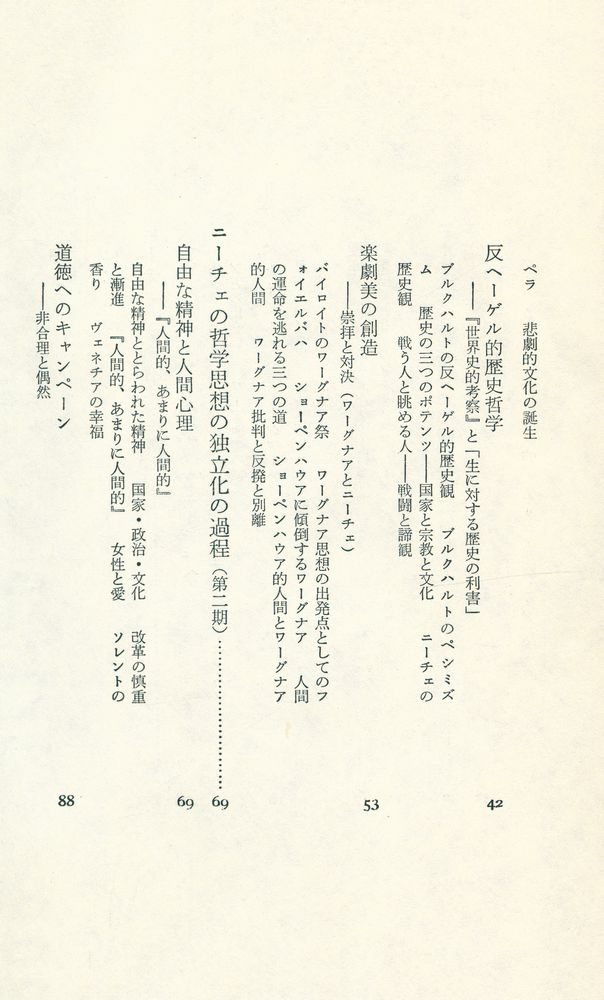 『中公新書 235 - ニーチェ』 3