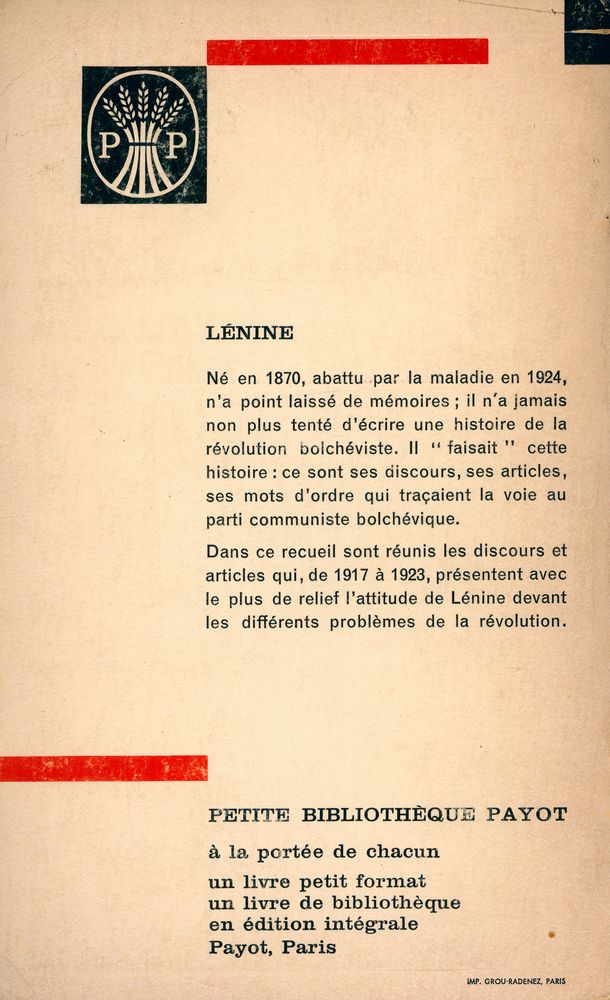 『LA RÉVOLUTION BOLCHÉVISTE』 4