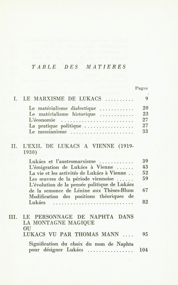 『FIGURES DE LUKACS』 2