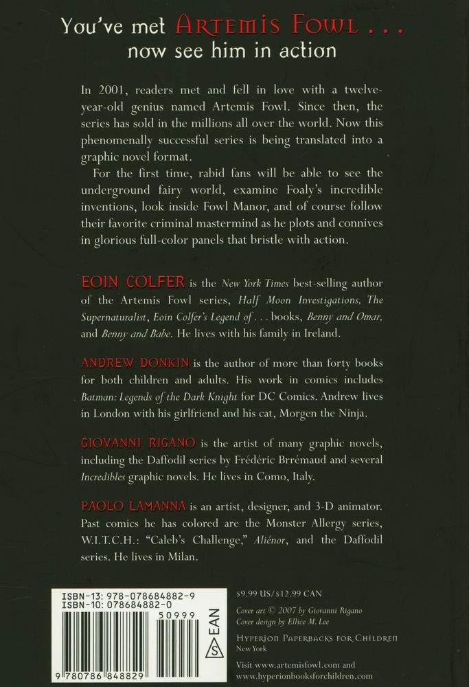 『ARTEMIS FOWL : THE GRAPHIC NOVEL』 3