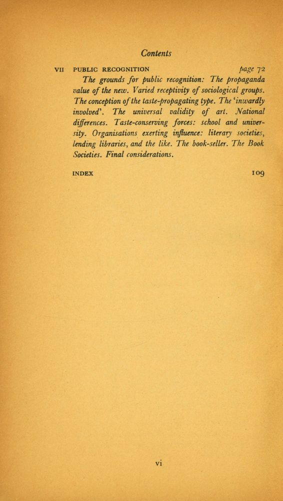 『The Sociology of Literary Taste』 3
