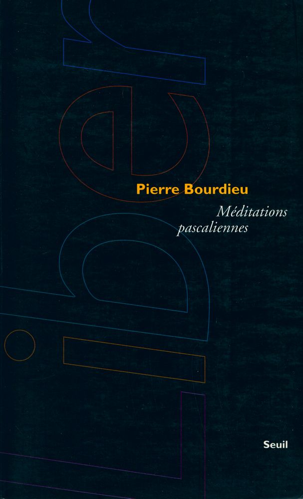 『Méditations pascaliennes』 1
