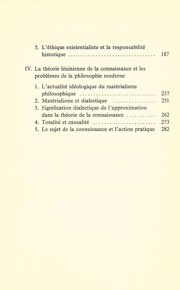 『EXISTENTIALISME OU MARXISME?』 3