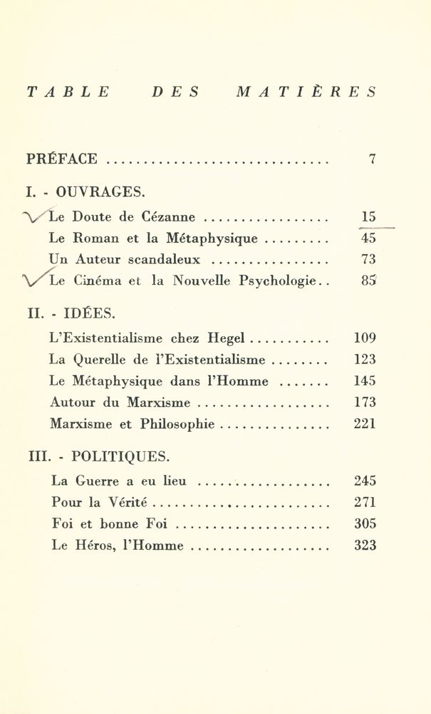 『SENS ET NON - SENS』 2