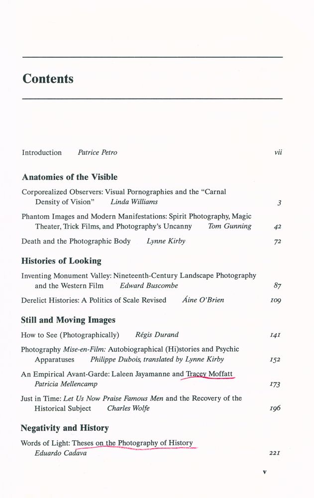 『Fugitive images : from photography to video』 2
