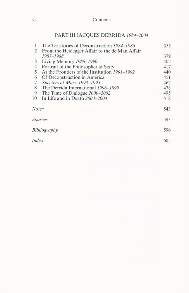 『Derrida : A BIOGRAPHY』 3
