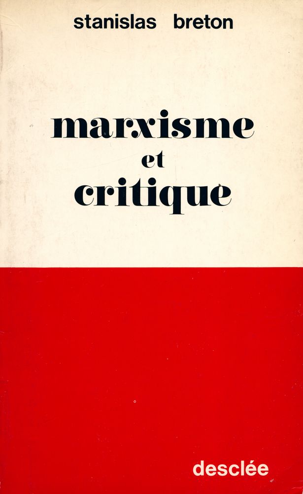 『marxisme et critique』 1