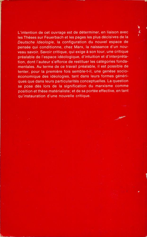 『marxisme et critique』 4