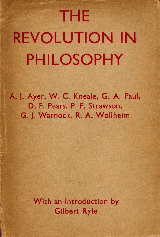 『THE REVOLUTION IN PHILOSOPHY』 1