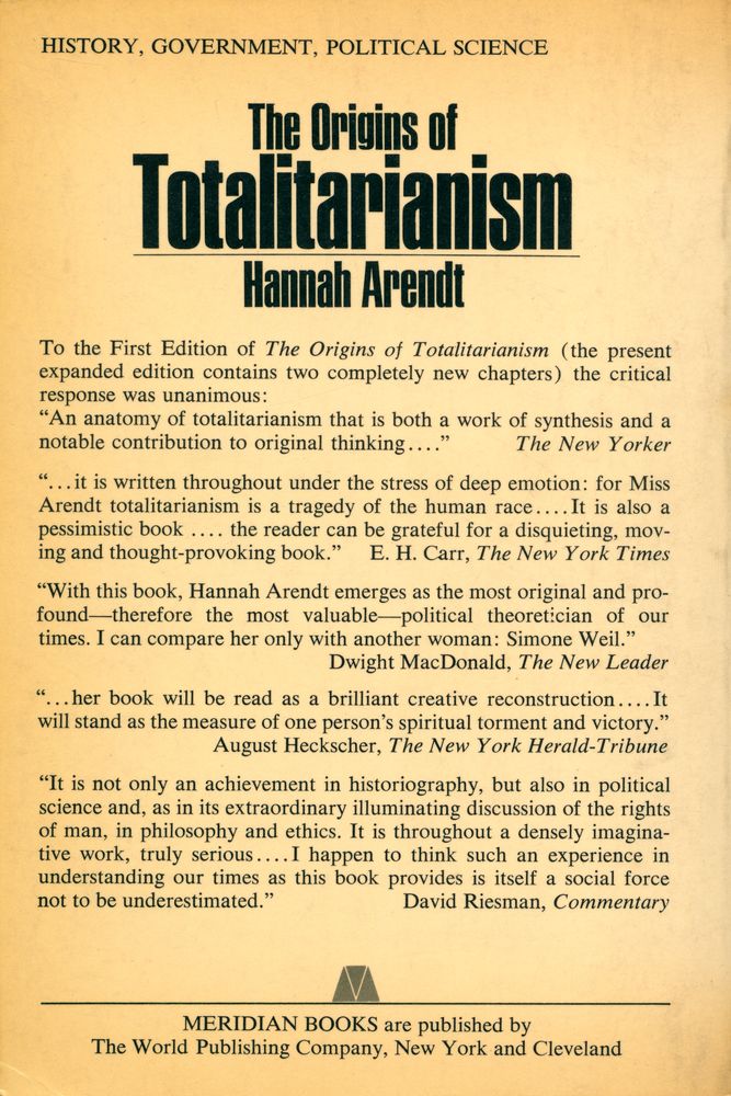 『The Origins of Totalitarianism』 5