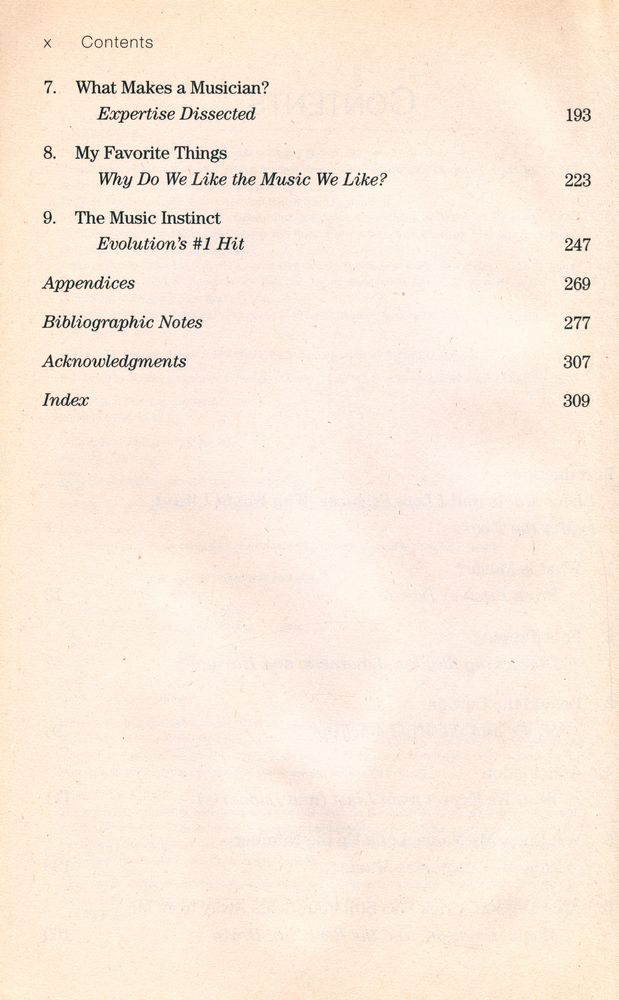 『This is your brain on music : the science of a human obsession』 3