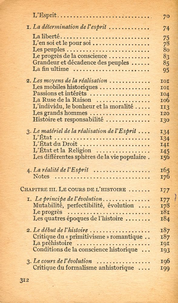 『La Raison dans l'Histoire』 3