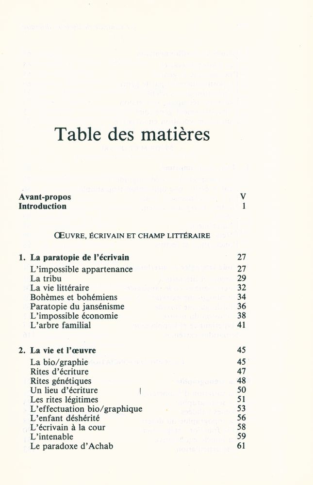 『LE CONTEXTE DE L'ŒUVRE LITTÉRAIRE: Énonciation, écrivain, société』 2