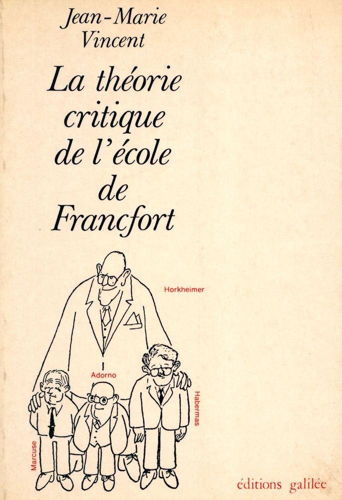 『la théorie critique de l'école de francfort』 1