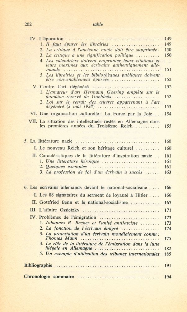 『nazisme et littérature』 4