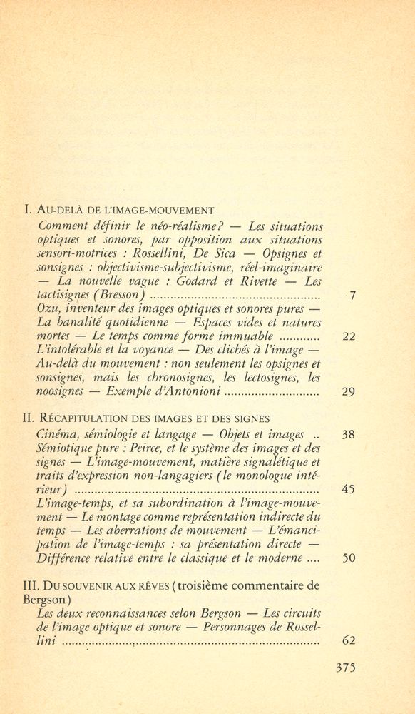 『CINÉMA 2 : L'IMAGE - TEMPS』 2