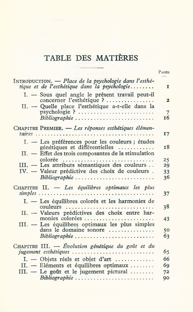『PSYCHOLOGIE DE L'ESTHÉTIQUE』 2