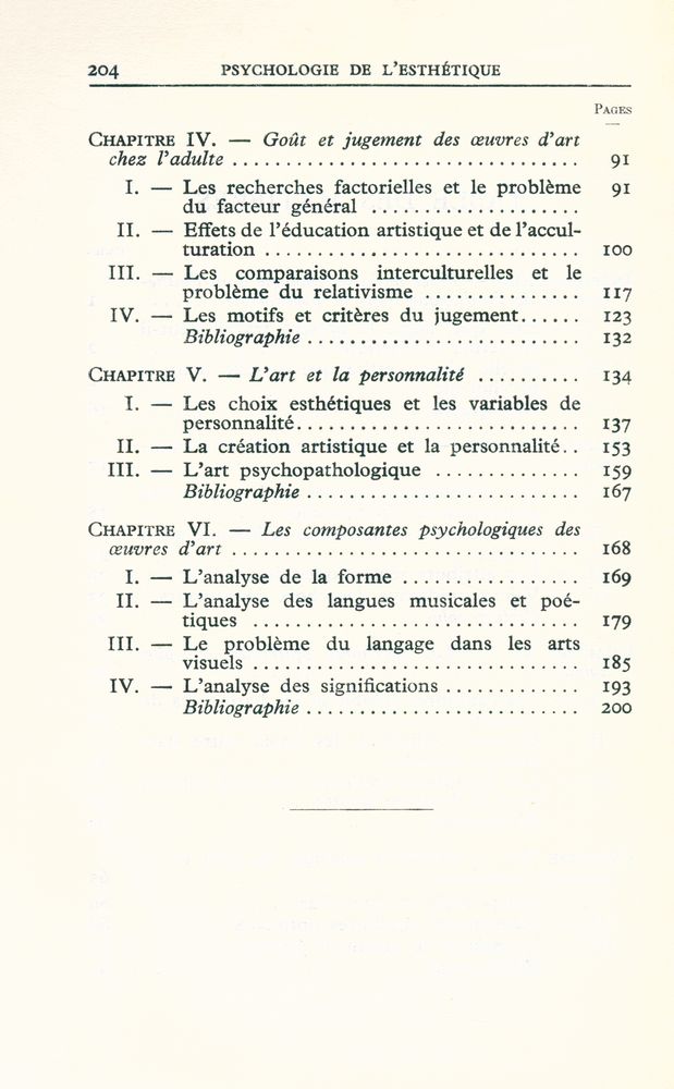 『PSYCHOLOGIE DE L'ESTHÉTIQUE』 3