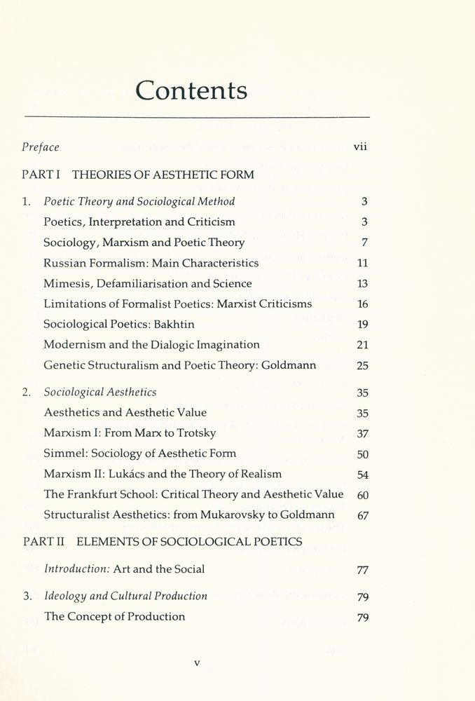 『Sociological Poetics and Aesthetic Theory』 2