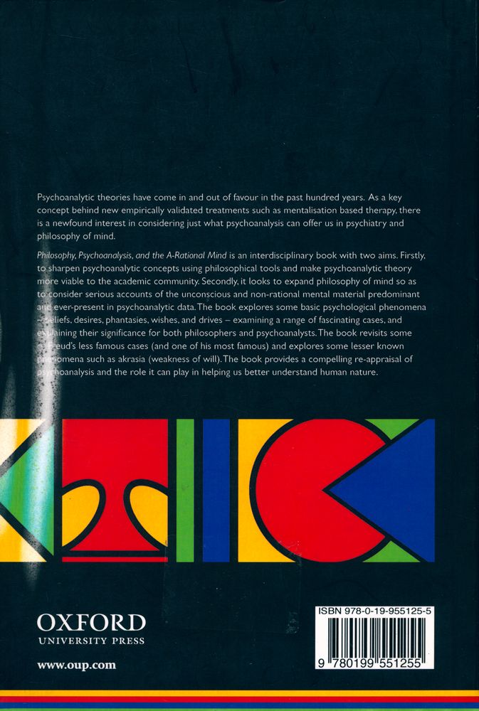 『Philosophy, Psychoanalysis and the A - rational Mind』 3