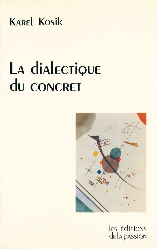 『La dialectique du concret』 1